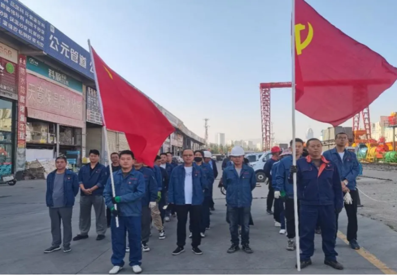 政企協(xié)作同抓共管 構建和諧安全園區(qū)——配送公司黨工團聯(lián)合北區(qū)城管開展環(huán)境整治主題活動
